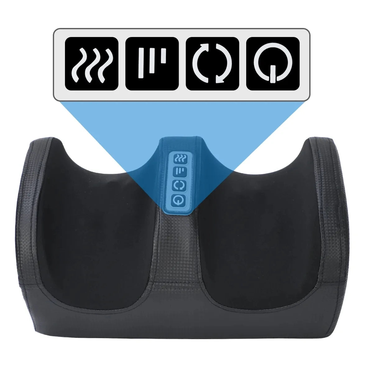 Xalea™ | Masaje Shiatsu para pies y pantorrillas - Masajeador eléctrico de pies con función de calor