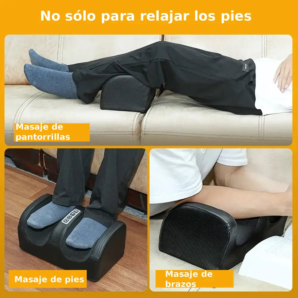 Xalea™ | Masaje Shiatsu para pies y pantorrillas - Masajeador eléctrico de pies con función de calor