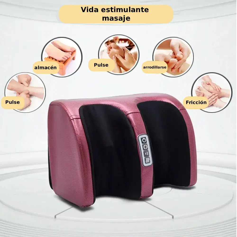 Xalea™ | Masaje Shiatsu para pies y pantorrillas - Masajeador eléctrico de pies con función de calor