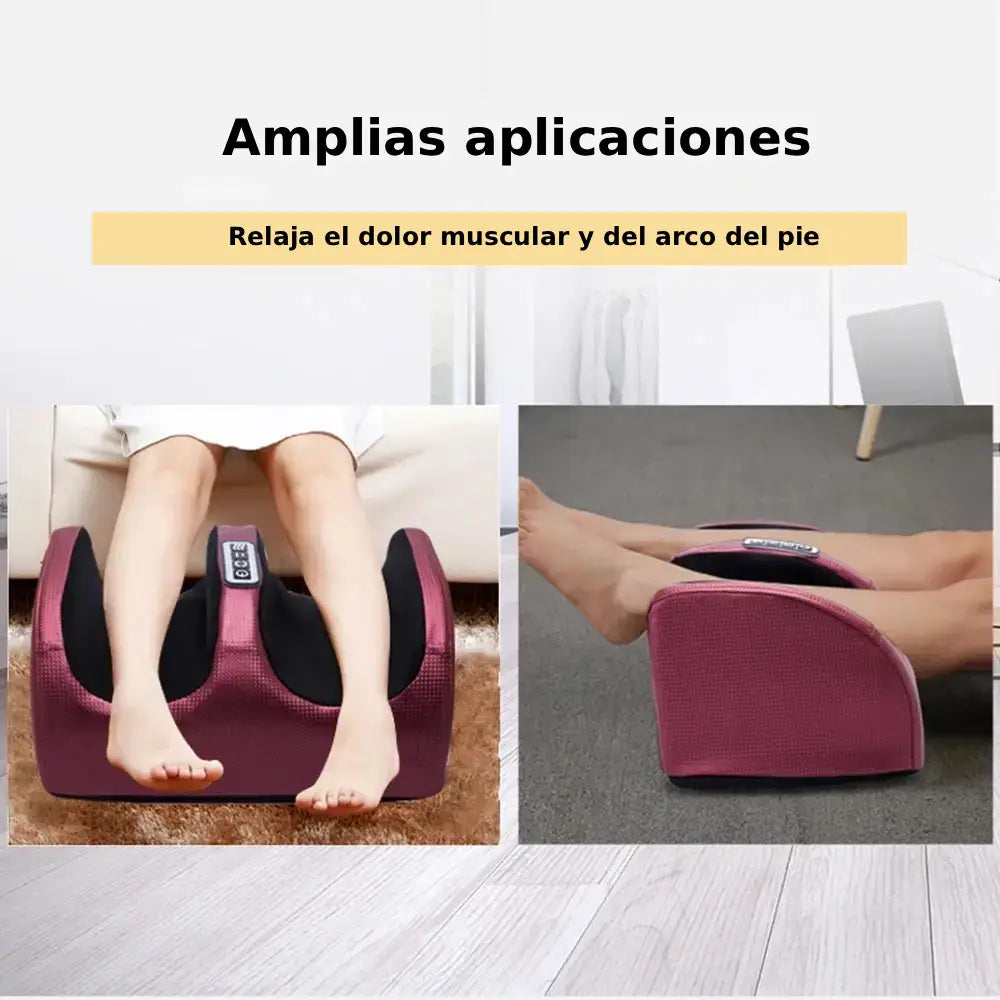 Xalea™ | Masaje Shiatsu para pies y pantorrillas - Masajeador eléctrico de pies con función de calor