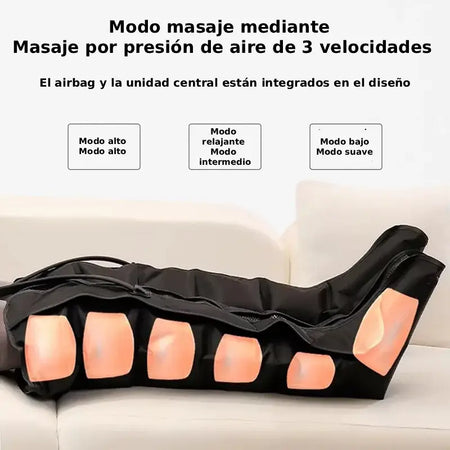 Xalea™ | Jinkairui — Masajeador de piernas con compresión de aire (amasamiento + calor)